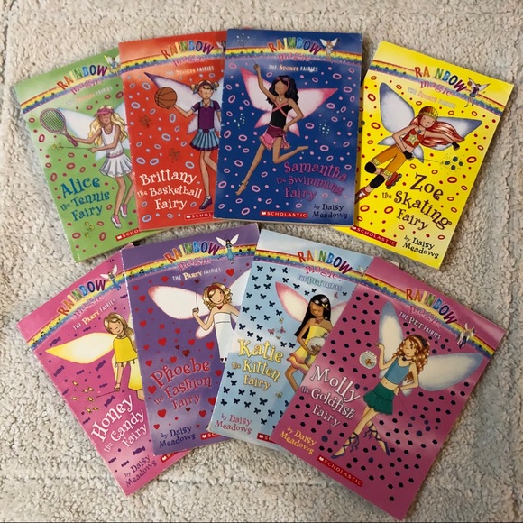 Other - Set of 8 ~ Rainbow Magic Books ~ Pet Party Sports
